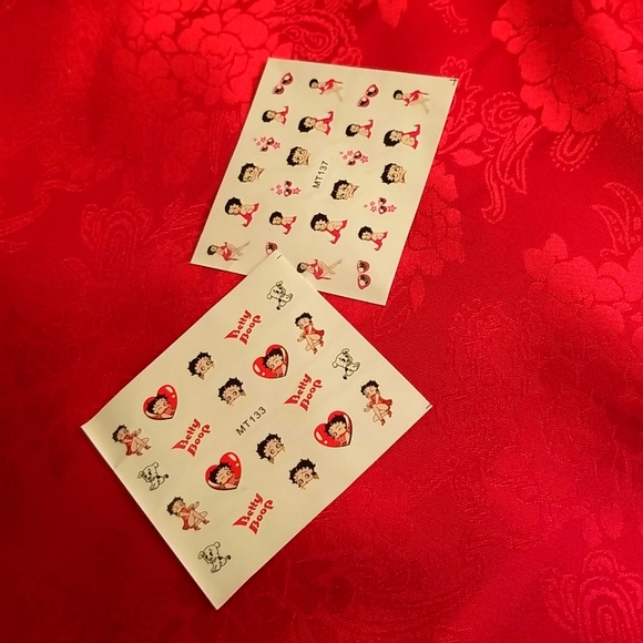 Betty Boop Accessories - Betty Boop Nail Decals